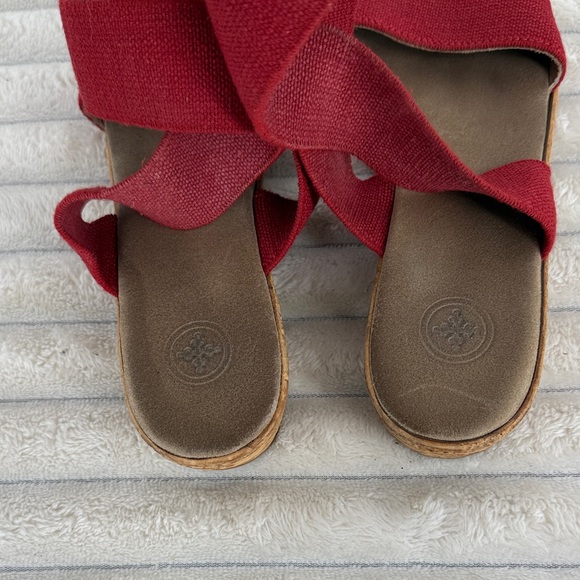 Charleston Peri Red Sandals size 7 - Picture 6 of 10